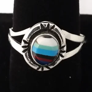 Women's Great Spirit Semiprecious Stone Inlaid Rings