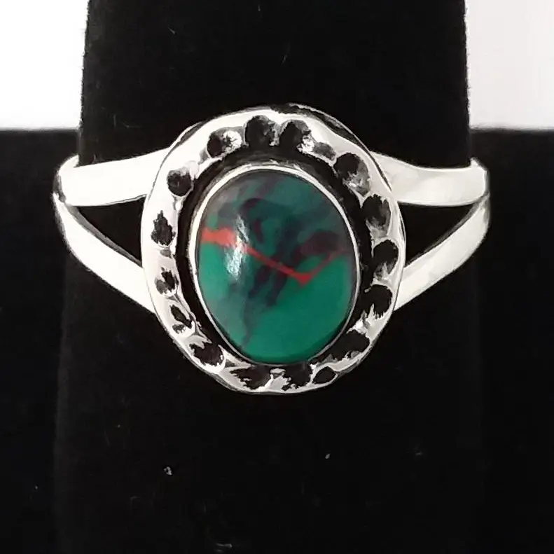 Women's Great Spirit Semiprecious Stone Inlaid Rings - Image 17