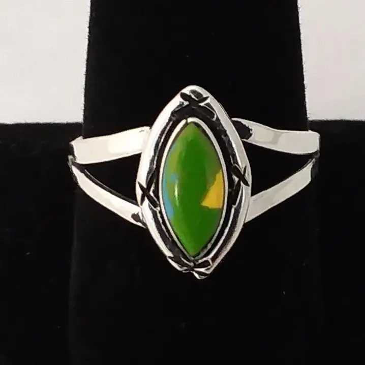 Women's Great Spirit Semiprecious Stone Inlaid Rings - Image 7