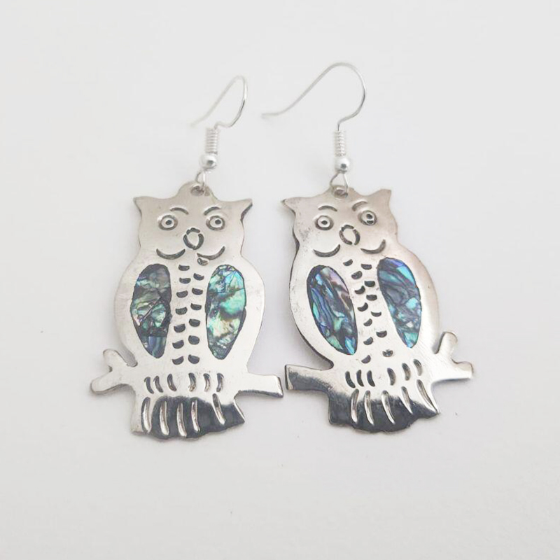 Widest Variety of Mexican Mosaic Inlaid Handcrafted Earrings - Image 13