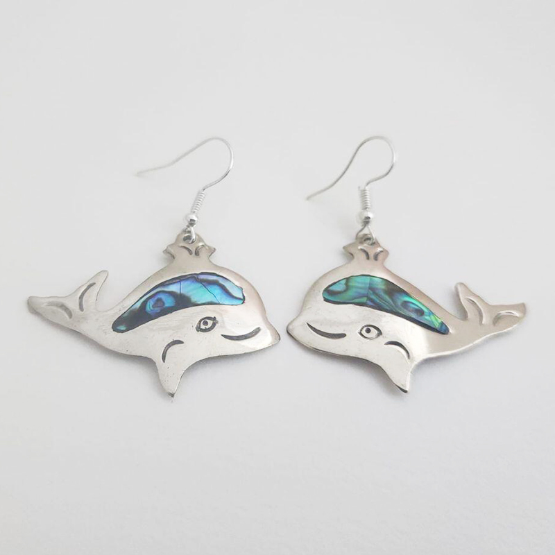 Widest Variety of Mexican Mosaic Inlaid Handcrafted Earrings - Image 57
