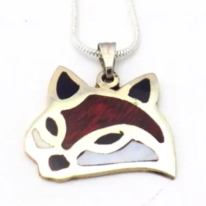 Pendants on 18' Silver Chain