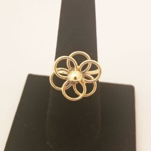 Rose Gold Burning Sun Ring