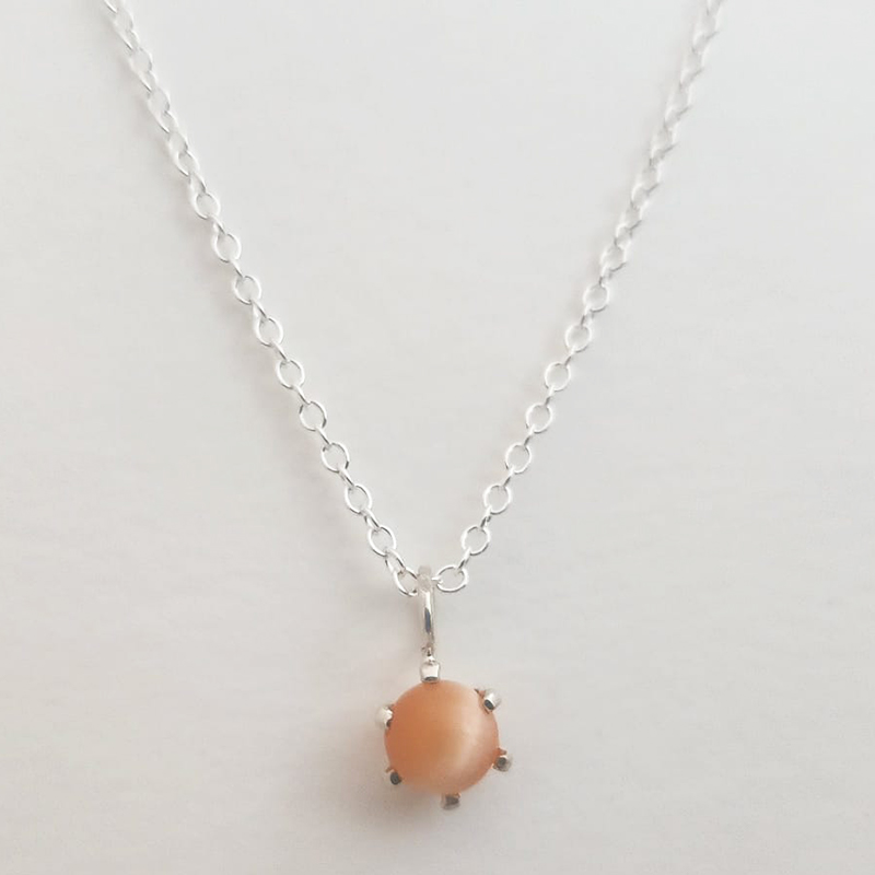 .925 Taxco Sterling Silver Semi-Precious Pendant & 18" Chain - Image 14