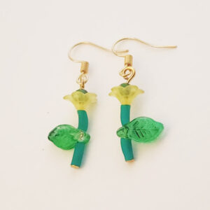 Crystal Flower Earrings