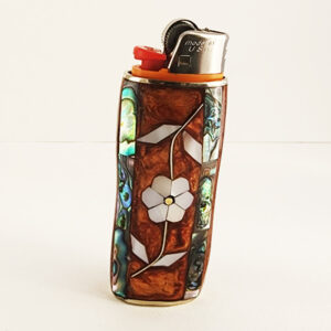 Abalone Margarita Love Me Love Me Not Lighter Case