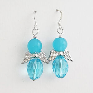 Crystal Angel Wings Earrings