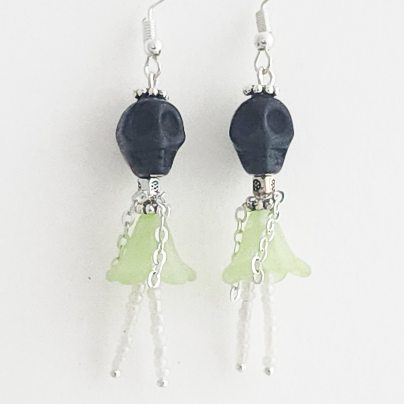 Day Of the Dead Ballerina Earrings - Image 22