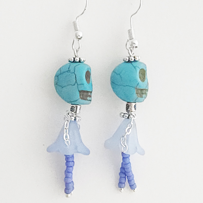 Day Of the Dead Ballerina Earrings - Image 28