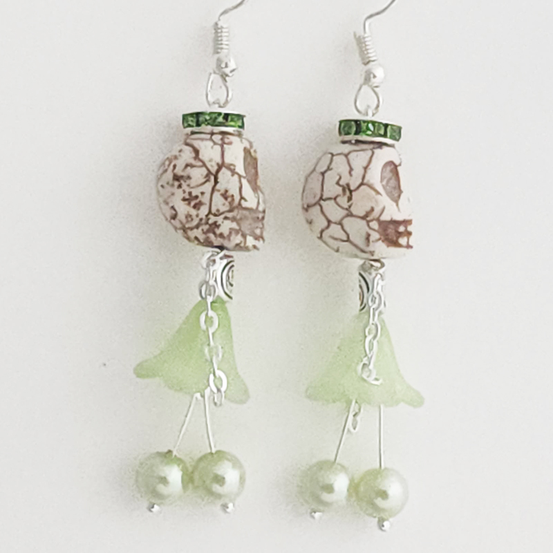 Day Of the Dead Ballerina Earrings - Image 27
