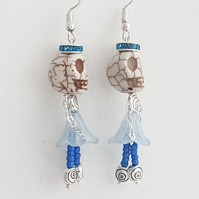 Day Of the Dead Ballerina Earrings - Image 26