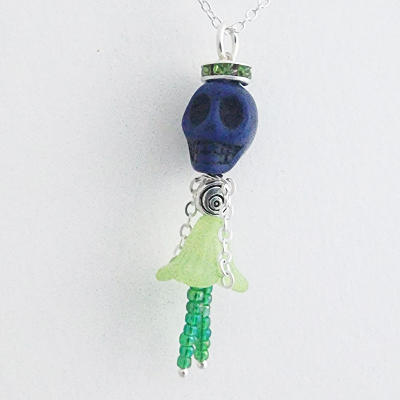 Day of the Dead Ballerina Pendants with 18 Inch Silver Chain - Image 17